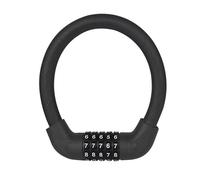 22 Inch Bicycle Cable Lock 5 Position Combination Lightweight Portable Bike for Secure Parking(Black 17.2x400mm)