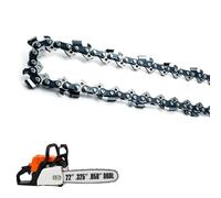 22 Inch Chainsaw Chain, .325" Pitch, .058'' Gauge, 86 Drive Links Fits Blue Max 20160 57cc for Oregon 21LPX086G, 21BPX086G, 21BP086G,5200 5800 6200