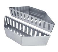 22-Inch Charcoal Grill Compatible Charcoal Basket, Ideal for BBQs and Outdoor Cooking, 2-Piece Set