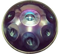 22 Inch Handpan Drum 432 Hz Handpan Steel Drum D Minor 9/10 Note Steel Hand Drum With Soft Handpan Bag, 2 Handpan Mallets, Handpan Stand, Can Be Played By Drumstick Or By Bare Hands