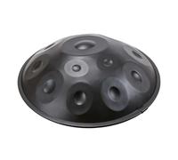 22 Inch Handpan Drum D Minor, 10-Note Steel Tongue Drum for Yoga, Beginner Music Gift(432hz-14Notes)