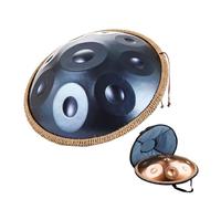 22 Inch Steel Hand Drums - Handpan Drum, 9/10/12 Notes 432Hz Steel Hand Pan Percussion Instruments With Soft Bag, Percussion Instrument For Meditation Yoga Sound Healing(A,12 notes)