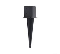 22 Inch Steel Mailbox Post Base with 4 Side Anchors(1 piece)