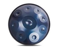 22 Inches 9/10/12 Notes D Kurd Minor Hand Drum - 432Hz/440Hz Steel Handpan Percussion Instruments, Handpan Drum Sets, For Sound Healing And Personal Meditation(BLUE-9 NOTES,440Hz)