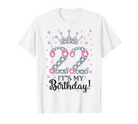 22 It's My Birthday Pink Crown 22nd Birthday Gifts For Her T-Shirt