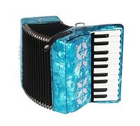 22 Key 8 Bass Piano Accordion, Professional Accordion With Strap, Entry Level Keyboard Instrument For Beginners Students, Fascinating & Softer Sound