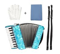 22 Keys 8 Bass Piano Accordion, Entry Level Keyboard Instrument, For Beginners Students, Fascinating, Softer Sound
