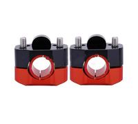 22 MM 28 MM Universal Motorcycle Clamp Handlebar Riser Handle Fat Bar Mount Handlebar Clamps Risers(22 MM)