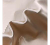 22 Momme 100% Mulberry Silk Fabirc 114cm Wide by 1 Metre Charmeuse Fabric Silk for Dress,Lining,Craft,Wedding(Apricot)