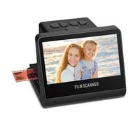 22 MP Film & Slide Scanner with Large 5 Inch LCD Screen, All-in-One Digital Film Scanner Converts B&W/135/110/126 KPK Negative and Super 8/Monochrome Slides into Digital Photos Built-in 16GB Memory