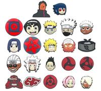 22 Pcs Cute Japanese Cartoon Shoe Charms, Cute Cartoon Shoe Charms, Cool Manga PVC Shoes Accessories, Cute Comic Anime Shoe Accessories Decorative Accessories for Sandals Clog Bracelet, cartoon,