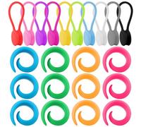 22 Pcs Fabric Huggers and Magnetic Fabric Clips for Cross Stitch, Silicone Thread Spool Huggers and Needle Minder Magnet for Embroidery and Quilting, Cross Stitch Supplies and Accessories