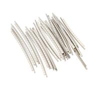 22 Pcs Guitar Fret 2.2mm White Copper Complete Set Made From White Copper Guitar Replacement with Sufficient Wires for Acoustic Guitars