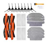 22 PCS Parts Compatible with Viomi V2 V3 SE Conga 3490 3690 Xiaomi Mi Robot Vacuum-Mop Pro STYTJ02YM STYJ02YM S10 3C Accessories Main Side Brush Hepa Filter Mop