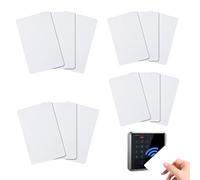 22 pcs Premium Quality PVC Plastic ID Blank PVC Card, 30 mil 0.76mm Thickness CR80 Cards, Compatible with All Photo ID Card Printers