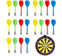 22 PCS Set Dart Board, Magnetic Dart Board, Board Set, Portable Magnetic Double Sided Board Game Bars and Game Halls Family Friendly Indoor Game Fun