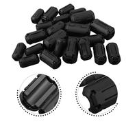 22-Piece Anti-Interference Snap-On Ferrite Core Choke Clips for EMC Suppression - Nickel-Zinc Ferrite Cable Filters with 3.5/5/7/9mm Inner Diamet