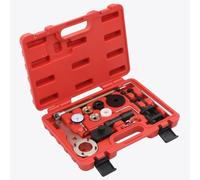 22 Piece Engine Timing Tool Kit for VAG 1.8/2.0 TSI TFSI Engines, Carbon Steel Camshaft Crankshaft Locking Tool Set with Storage Case