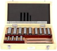 22-Piece High-Speed Steel Keyway Broach & Bushing Washer Set Precision Machining Tool for Professionals and Repair Enthusiasts