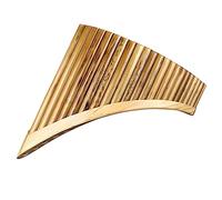 22 Pipes Panflute Bamboo Pan Flute Panpipes C Key Handmade Woodwind Musical Instrument Beginners Pan Flute (Color : Right)