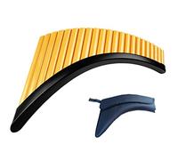 22 Pipes Panflute with Base G Key ABS Plastic Romania Pan Flute Music Instrument Tunable Panpipes Flauta,Right Hand