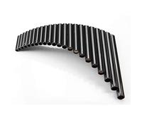 22 Pipes Panpipes Pipes Handmade Folk Musical Instruments Pan Flute (Color : White Left Hand) (Black Left Hand)