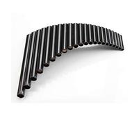 22 Pipes Panpipes Pipes Handmade Folk Musical Instruments Pan Flute (Color : White Left Hand) (Black Right Hand)
