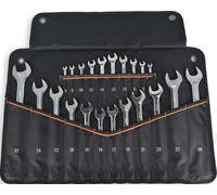 WELKINLAND 22-Pockets Wrench Tool Roll, 0.25-1.25" Wrench-Set Roll Holder Bag, Wrenches sleeve wrap, Wrenches pouch(Tools Are Not Included)