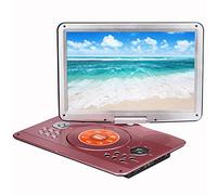 22" Portable DVD Player with HD LED Display and Dual Speakers - Home Media Player with USB and SD Card Support (Gold)
