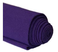 22 Purple TinaKim Ribbed Fabric, for Waistbands Neckline Cuffs Jacket Hoodies Sewing Material (20" L x 43" W)