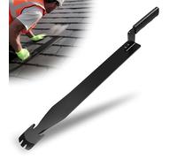 22" Shingle Slater Ripper with Claw Nail Puller End, High Quality Metal Roof Shingle Removal Tool with Bow-Type Rubbe Handles, Roofing Tools Roof Shingle Nail Puller
