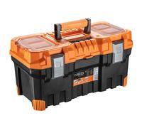 Neo Technician's Plumber Tool Box with Removable Tray 554 x 286 x 276mm