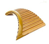 22 Tubes G/C Key Pan Flute Performance Level Professional Adult Pan Flute Musical Instrument Students Pan Flute (Color : C key)