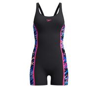 (22 UK, Black/Pink) Speedo Womens/Ladies Hyperboom Splice Muscleback Legsuit