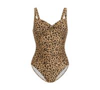 (22 UK, Leopard) Regatta Womens/Ladies Sakari Leopard Tummy Control One Piece Swimsuit