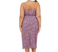 Brave Soul Womens/Ladies V Neck Curved Sleeveless Midi Dress GT39476