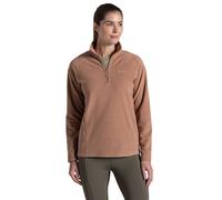 (22, Umber) Craghoppers Womens Miska VI Half Zip Warm Winter Pullover Fleece