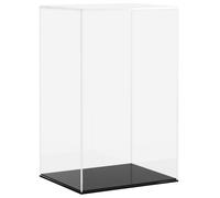 (22 x 18 x 35 cm) vidaXL Display Box Clear Display Case Acrylic Box Showcase Transparent Acrylic