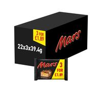 Mars Chocolate Bar 51g Classic Single (Pack of 24 bars)