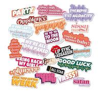 22 x Original Design RuPauls Drag Race Stickers for Laptop - Water Bottle - Journal - Phone - RuPaul's Drag Race Merchandise - RuPaul Drag Race Gifts