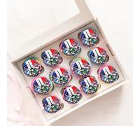 22 x PRECUT Paris Olympics Sport Cupcake Topper Edible Wafer Paper Cake Toppers Decoration