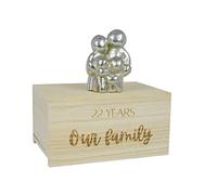 22 Year Anniversary Our Little Hugging Family Choose Amount of Children (3 Children)