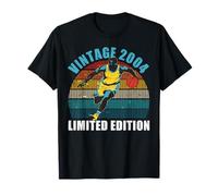 22 Years Old Vintage 2004 Basketball Player 22nd Birthday T-Shirt