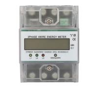 220/380V 5-80A Energy Consumption Digital Electric Power Meter 3 Phase 4P KWh with LCD