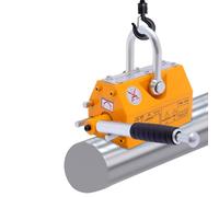 220/440 Lbs Permanent Lifting Magnet - Heavy Duty Magnetic Lifter With Quick Release For Hoist, Shop Crane, Plate Steel, Round Bar - Industrial Strength Magnet For Metal Handling 440lbs/200Kg