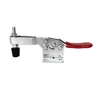 220 Lbs Antislip Covered Hand Tool Toggle Clamp Horizontal Clamp 201B Metal Horizontal Quick Release Antislip Hand Tool Clamps for Woodworking