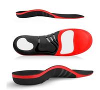 (220+lbs) Plantar Fasciitis Strong Arch Support Insoles for Men Women