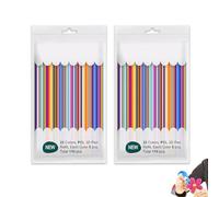 220 PCS 3D Doodler Pen Refills 22 Colors 3D Pen Filament Refills 5 of Each Color 3D Doodler Refills 3D Printing Pens Refills 2.5mm for 3D Doodler Start Suitable for Children and DIY Enthusiasts
