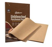 220 Pcs 9x13 inch(23x33cm) Unbleached Parchment Paper Baking Sheets, Baklicious Pre-Cut Heavy Duty Parchment Baking Paper for Air Fryer, Oven, Bakeware, Steaming, Cooking Bread, Cupcake, Cookies