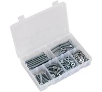 220 Piece High Tensile M8 Setscrew Nut And Washer Assortment Kit